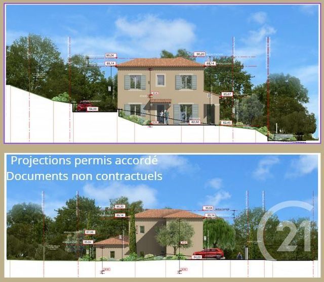 Afficher la photo en grand terrain à vendre - 620.0 m2 - GRIMAUD - 83 - PROVENCE-ALPES-COTE-D-AZUR - Century 21 Bianchi Transactions