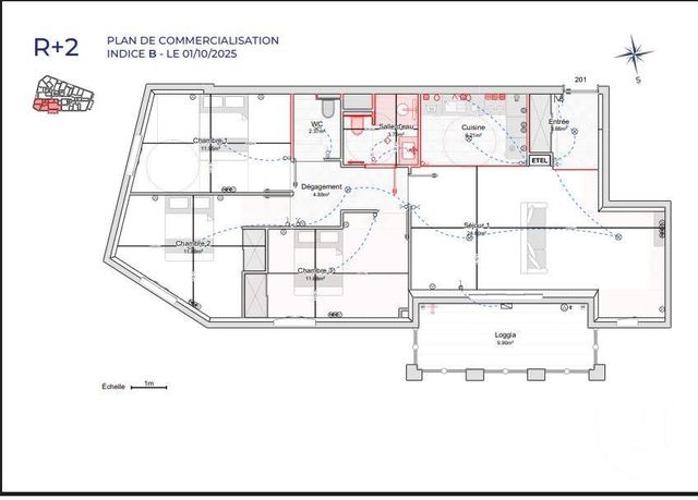 Appartement T4 à vendre - 4 pièces - 81.14 m2 - CAVALAIRE SUR MER - 83 - PROVENCE-ALPES-COTE-D-AZUR - Century 21 Bianchi Transactions