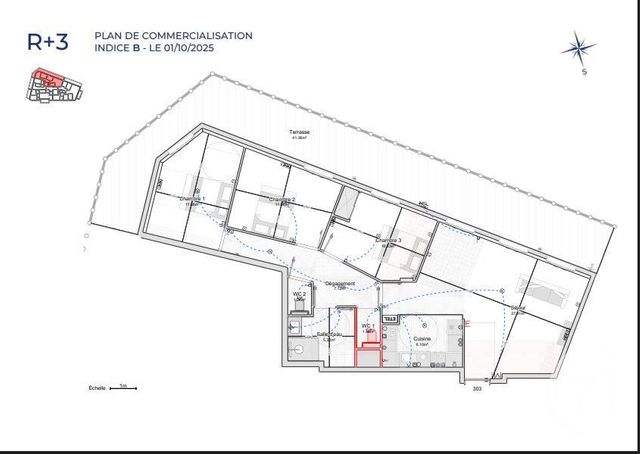 Appartement T4 à vendre - 4 pièces - 82.23 m2 - CAVALAIRE SUR MER - 83 - PROVENCE-ALPES-COTE-D-AZUR - Century 21 Bianchi Transactions