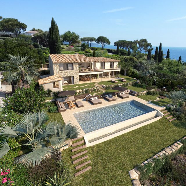 maison à vendre - 7 pièces - 243.0 m2 - LA CROIX VALMER - 83 - PROVENCE-ALPES-COTE-D-AZUR - Century 21 Bianchi Transactions