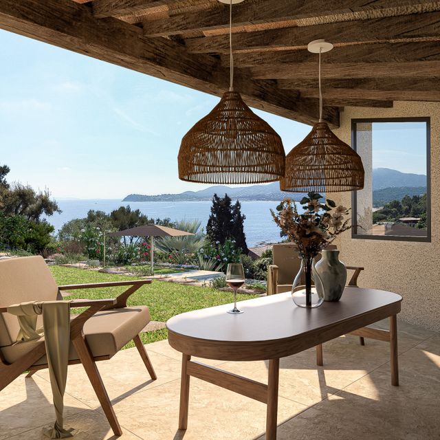 maison à vendre - 7 pièces - 243.0 m2 - LA CROIX VALMER - 83 - PROVENCE-ALPES-COTE-D-AZUR - Century 21 Bianchi Transactions
